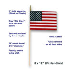 8"x12" U.S. Spearhead