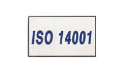 White ISO 14001 Flag made of Nylon