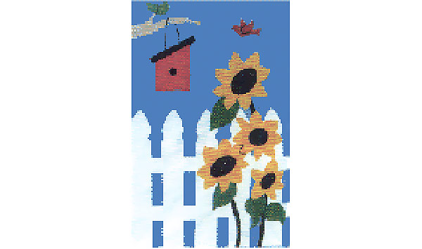 Birdhouse & Fence
