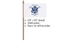 Spearhead 12"x18" Coast Guard Flags