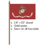 Spearhead 12"x18" Marine Corps Flags