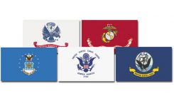 Military Flags Set