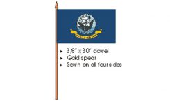 Spearhead 12"x18" Navy Flags