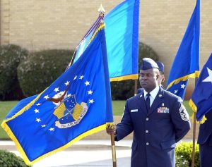 Air Force flag ceremony