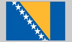 Flag of Bosnia-Herzegovina (Nylon)