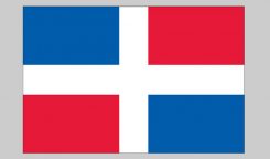 Flag of Dominican Republic (No seal) (Nylon)