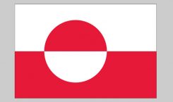 Flag of Greenland (Nylon)