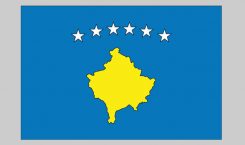 Flag of Kosova (Nylon)