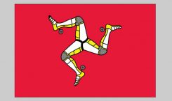 Flag of Man (Isle of) (Nylon)