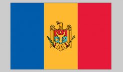 Flag of Moldova (Nylon)