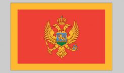Flag of Montenegro (Nylon)