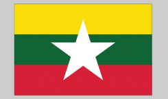 Flag of Myanmar (Nylon)