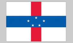 Flag of Netherlands Antilles (Nylon)