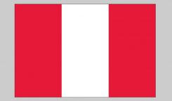 Flag of Peru (no seal) (Nylon)