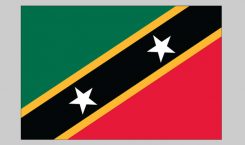 Flag of St. Chris-nevis (Nylon)