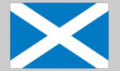 Flag of Scotland (cross) (Nylon)