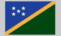 Flag of Solomon Island (Nylon)
