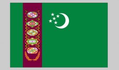 Flag of Turkmenistan (Nylon)