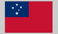 Flag of Western Samoa (Nylon)